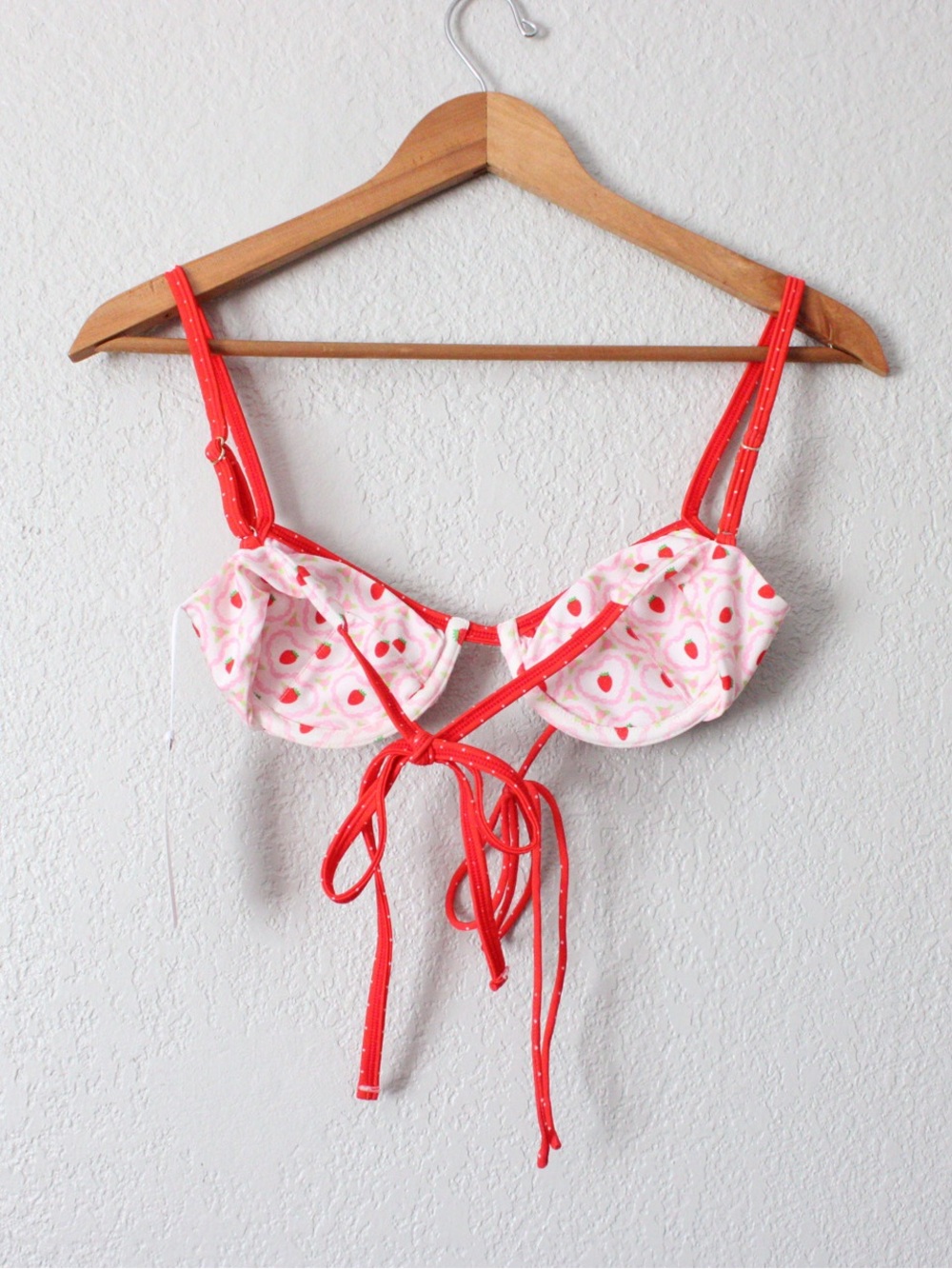 Whipped Cream Swimwear Strawberry Lane Bikini Set XS - Picture 4 of 10